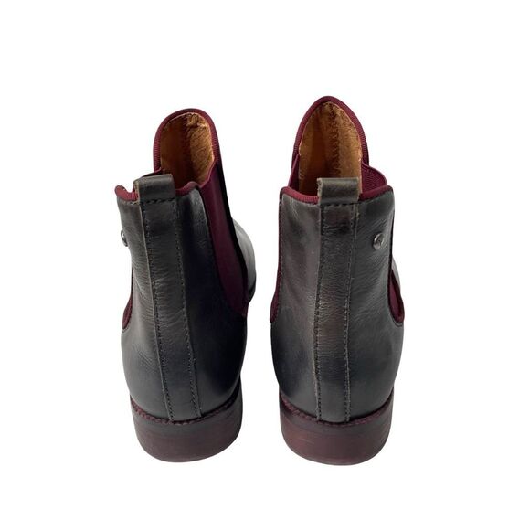 NEW Pikolinos Royal leather ankle boots Size 39 brown maroon red - Picture 7 of 10